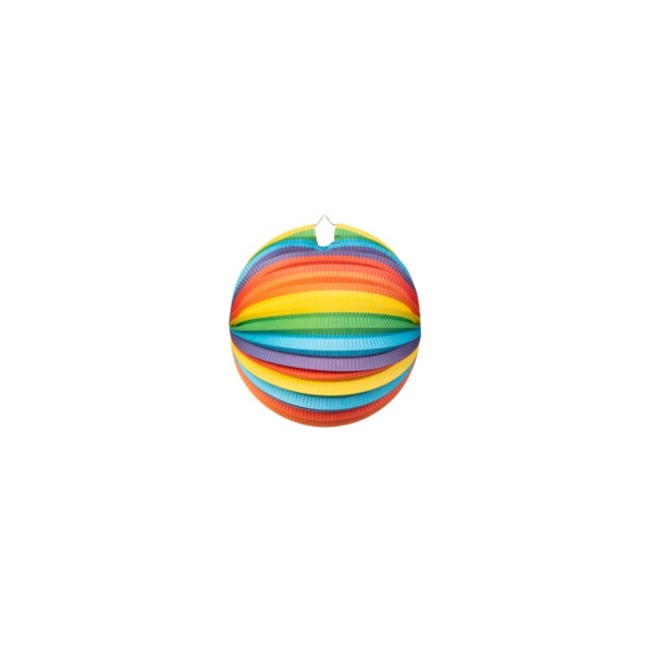 Lampion Regenboog Rond |