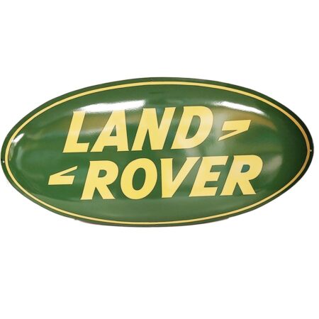 Land Rover Logo Emaille Bord - 100 x 50cm | Fiftiesstore