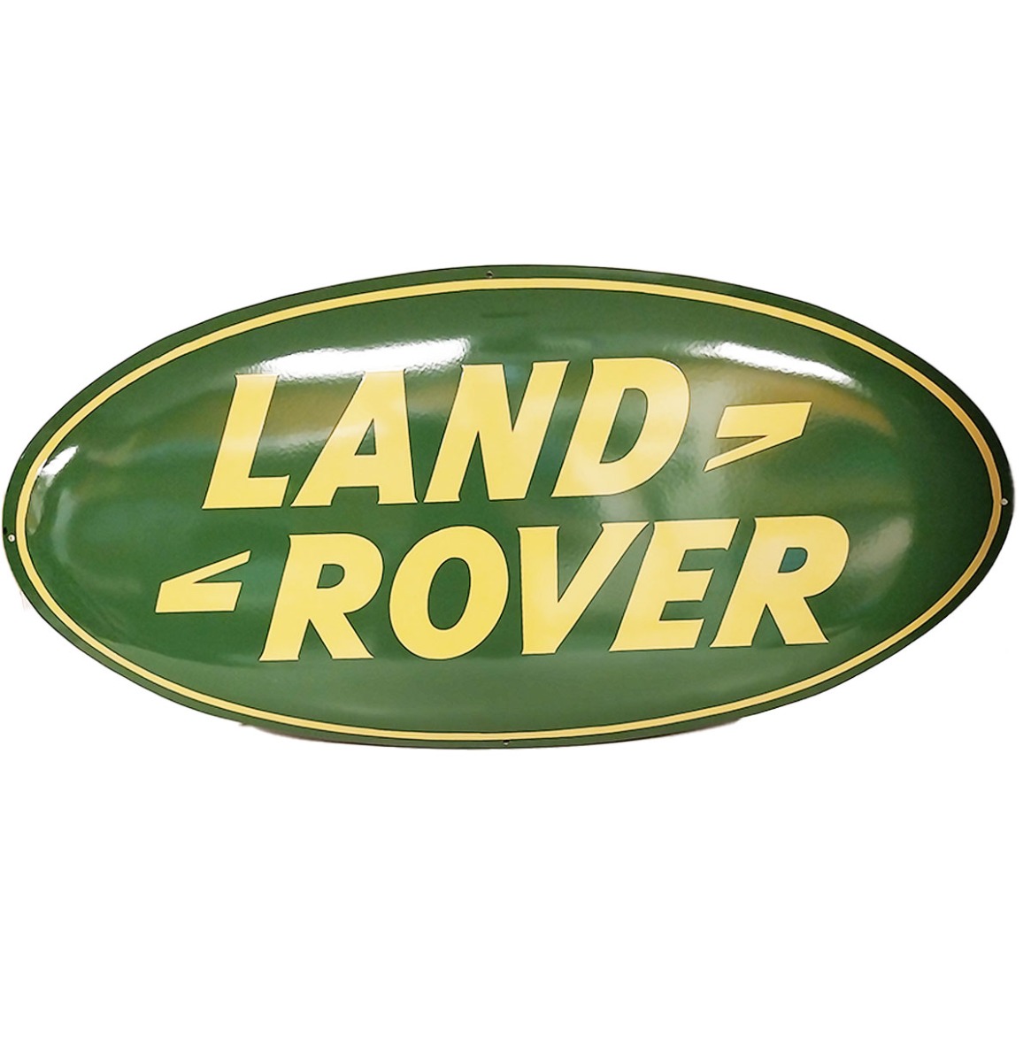 Land Rover Logo Emaille Bord - 100 x 50cm | Fiftiesstore