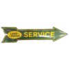 Land Rover Service Pijl Emaille Bord - 90 x 21cm | Fiftiesstore