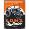 Lanz Bulldog Der Grosse Helfer Traktor Metalen Bord 30 x 40 cm | Lanz