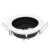 Laredo LED Inbouwspot - Kantelbaar armatuur - Diameter 100mm - GU10 Fitting incl. lamphouder - Rond - IP20 voor binnen - Wit | HOFTRONIC