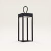 Larion - Tafellamp oplaadbaar Zwart 30 cm - Tafellamp horeca - Dimbaar - Modern design - USB-C - IP44 voor buiten - 3000K/4500K/6000K | LUSENZ