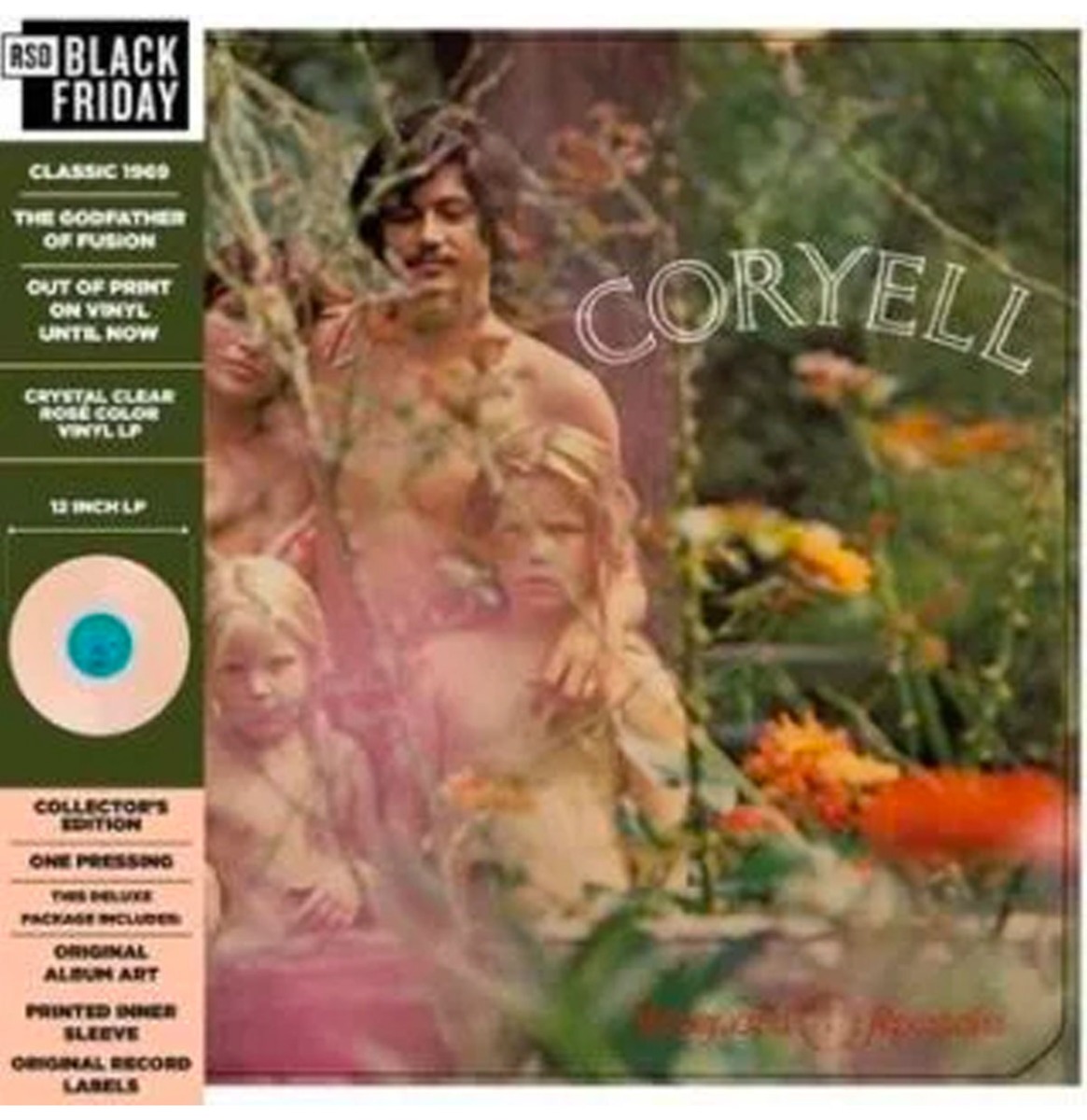 Larry Coryell - Coryell (Gekleurd Vinyl) (Record Store Day Black Friday 2022) (LP) | Fiftiesstore
