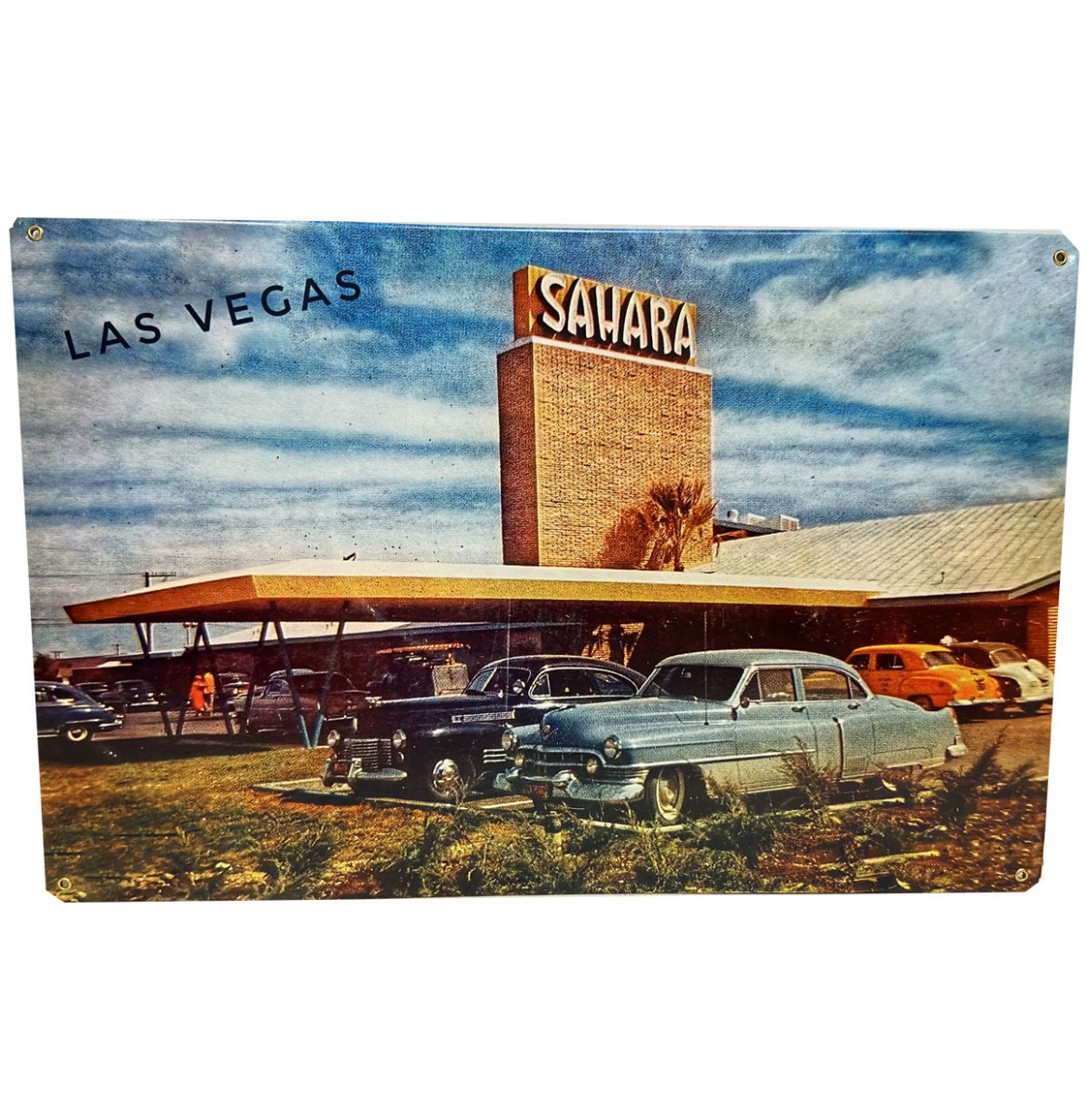 Las Vegas Sahara Metalen Bord 29.5 x 44.5 cm | Las Vegas