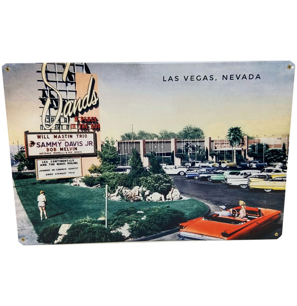 Las Vegas Sands Metalen Bord 29.5 x 44.5 cm | Las Vegas