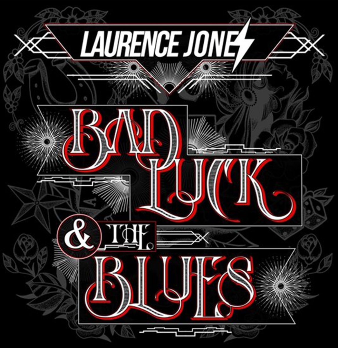 Laurence Jones - Bad Luck & The Blues (Wit Vinyl) (LP) | Fiftiesstore