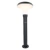 Layton - Solar Sokkellamp - 3000K Warm wit - 900 lumen - 6-12 uur brandtijd - Tuinlantaarn - Padverlichting - IP65 waterdicht | HOFTRONIC