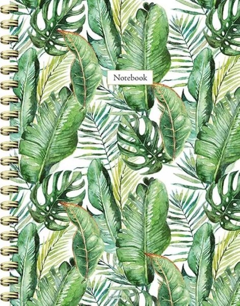 Leaves Notebook Spiraalboek (Lijnen) | Deltas