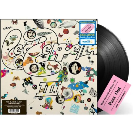 Led Zeppelin - Led Zeppelin III (Met Collectible Backstage Pass Replica) (Walmart Exclusive) (LP) | Fiftiesstore