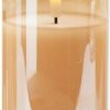 Ledkaars Glas 15cm |