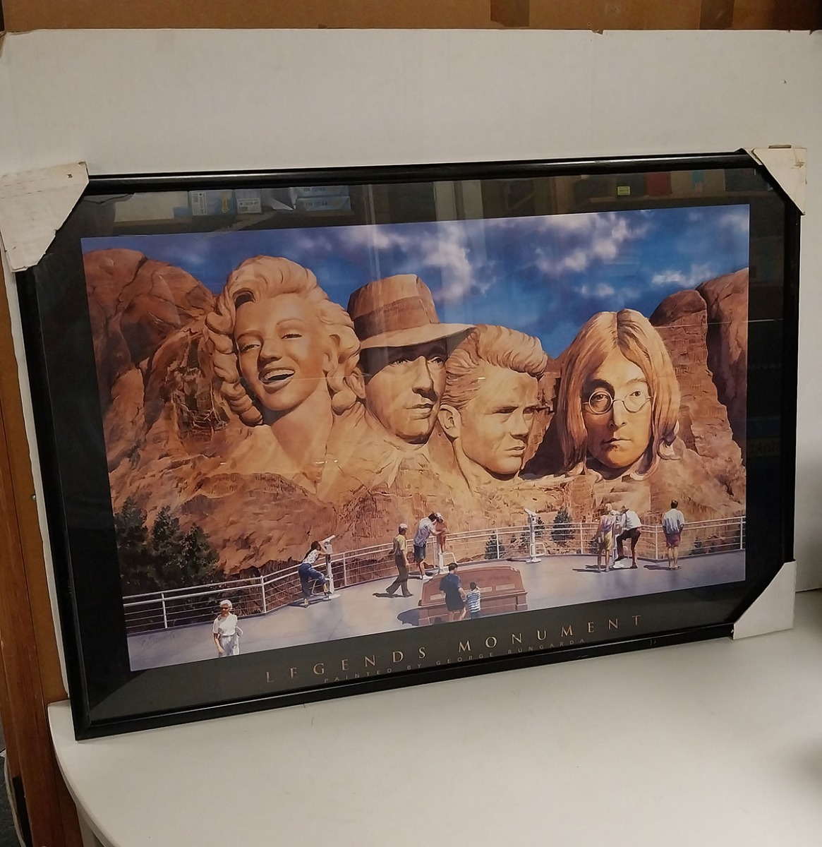 Legends Monument Poster - 90 x 60cm | Fiftiesstore