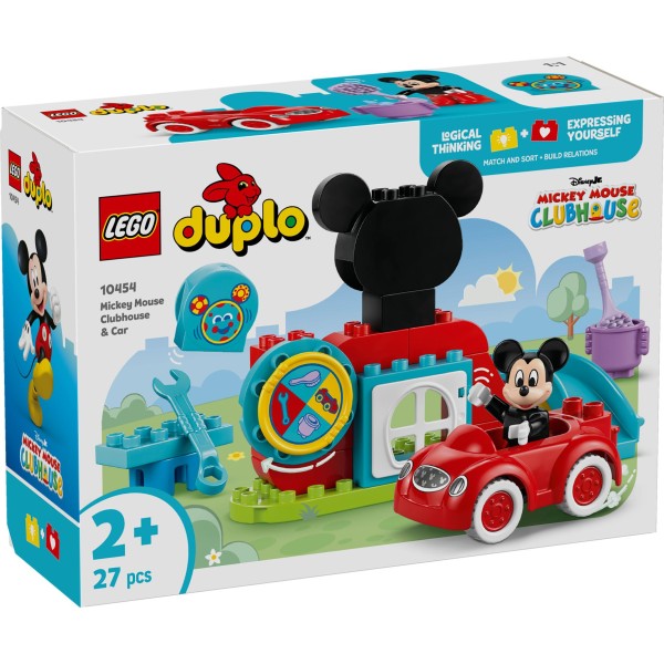 Lego 10454 Duplo Disney Mickey Mouse Clubhuis En Auto | Lego