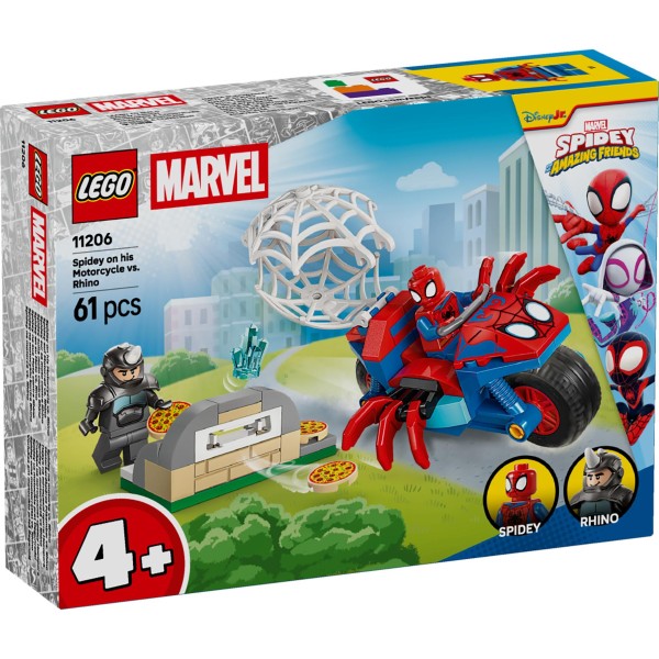 Lego 11206 Spidey Spidey Op Zijn Motor Vs. Rhino | Lego