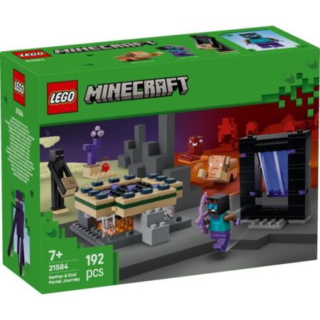 Lego 21584 Minecraftreis Naar De Nether En Het Endportaal | Lego
