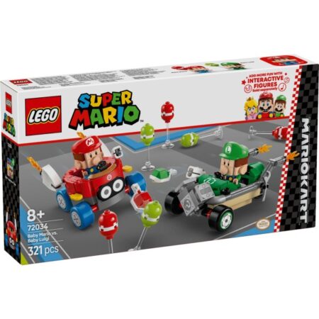 Lego 72034 Super Mario Kartt - Baby Mario Vs. Baby Luigi | Lego