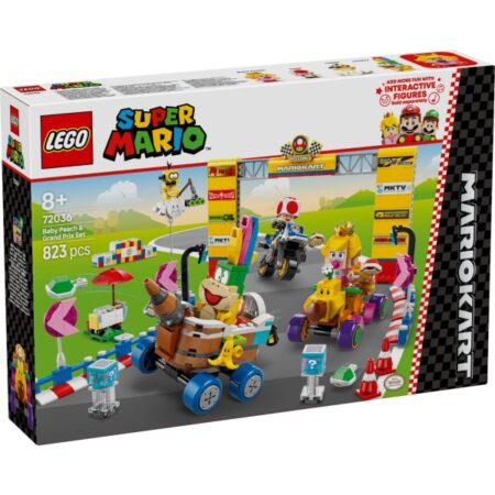Lego 72036 Super Mario Kart - Baby Peach En Grand Prix-set | Lego