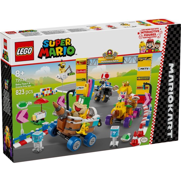 Lego 72036 Super Mario Kart - Baby Peach En Grand Prix-set | Lego