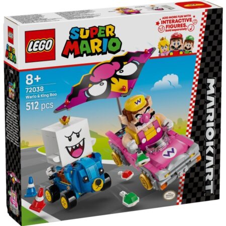Lego 72038 Super Mario Mario Kart - Wario En King Boo | Lego
