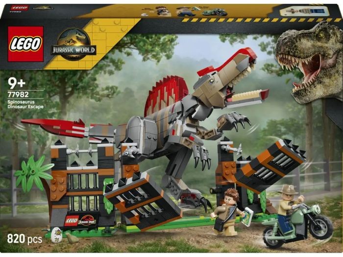 Lego 77982 Jurassic World Spinosaurus Ontsnapping | Lego