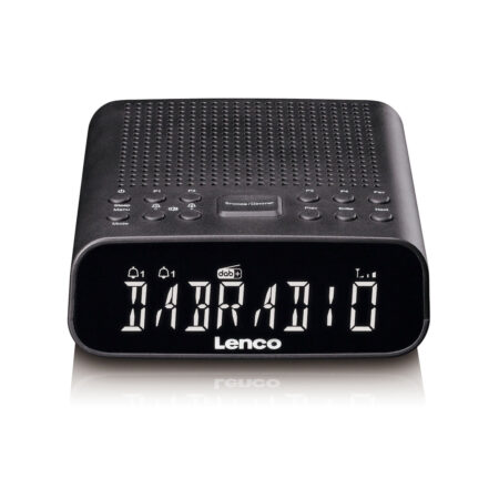 Lenco CR-606BK Wekker radio Zwart | Lenco
