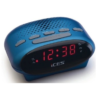 Lenco ICR-210 Wekker radio Blauw | Lenco