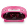 Lenco ICR-210 Wekker radio Roze | Lenco