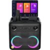 Lenco Ikarao Break X2 karaoke systeem Bluetooth speaker Zwart | Lenco