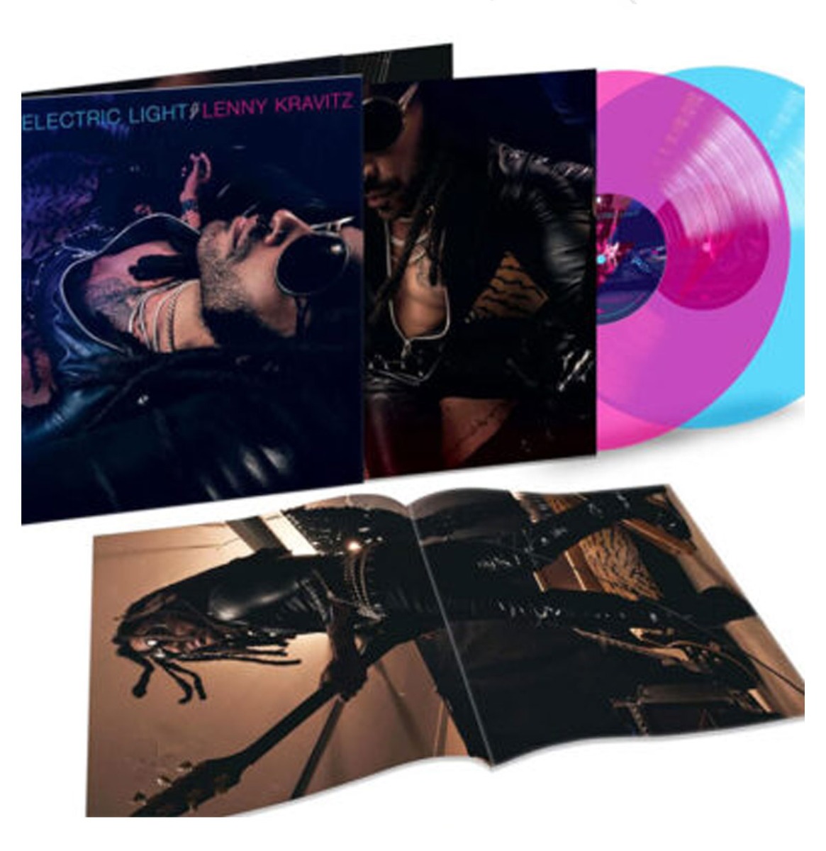 Lenny Kravitz - Blue Electric Light (Blauw & Roze Vinyl) 2 (LP) | Fiftiesstore