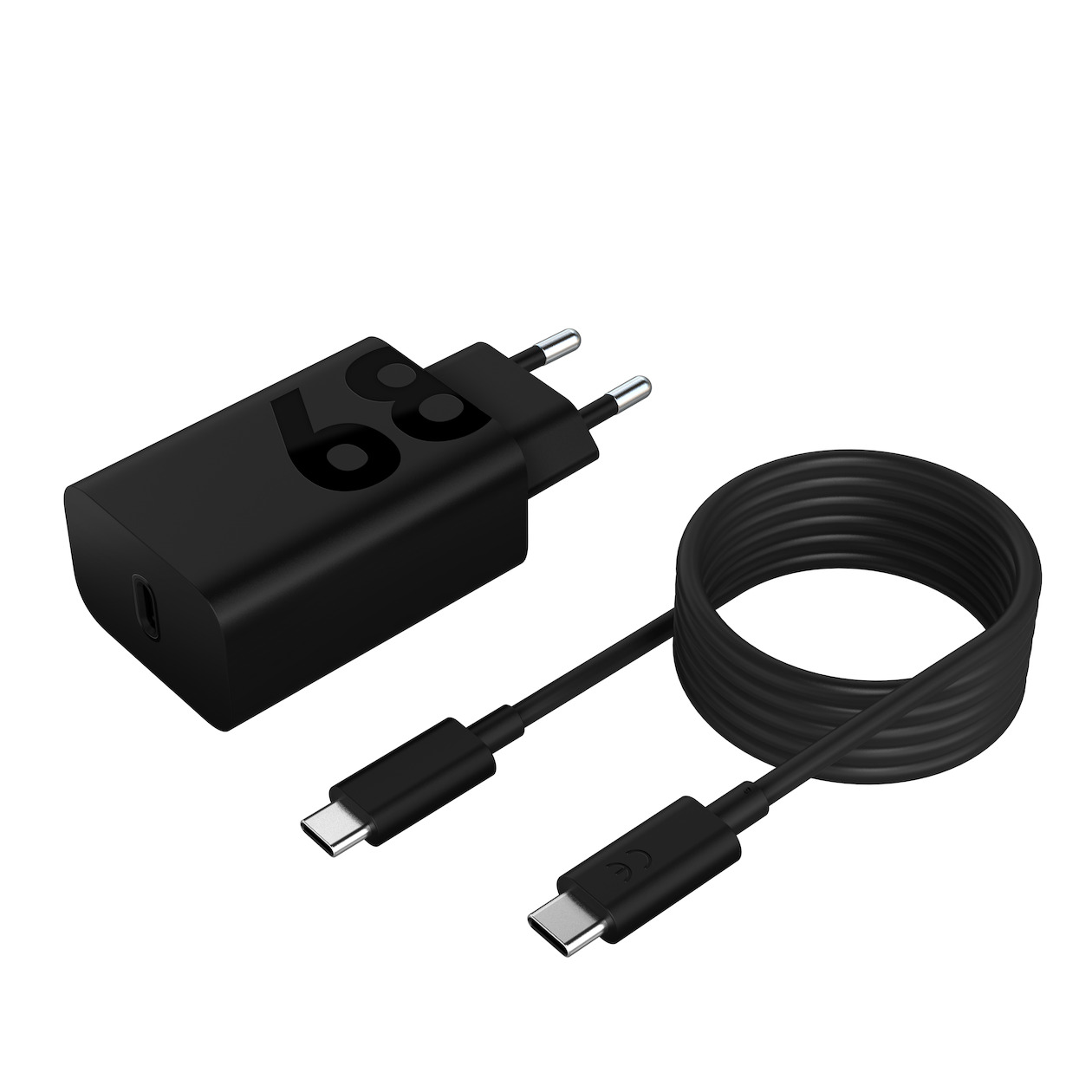 Lenovo 68W USB-C oplader incl. USB-C kabel Oplader Zwart | Lenovo