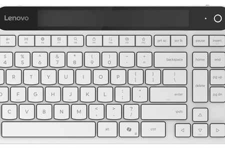 Lenovo 800 Self-Charging Bluetooth Toetsenbord QWERTY Wit