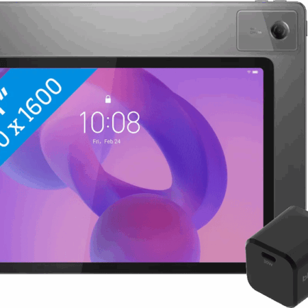 Lenovo Idea Tab 11 inch 256GB Wifi Grijs met Stylus + BlueBuilt Oplader