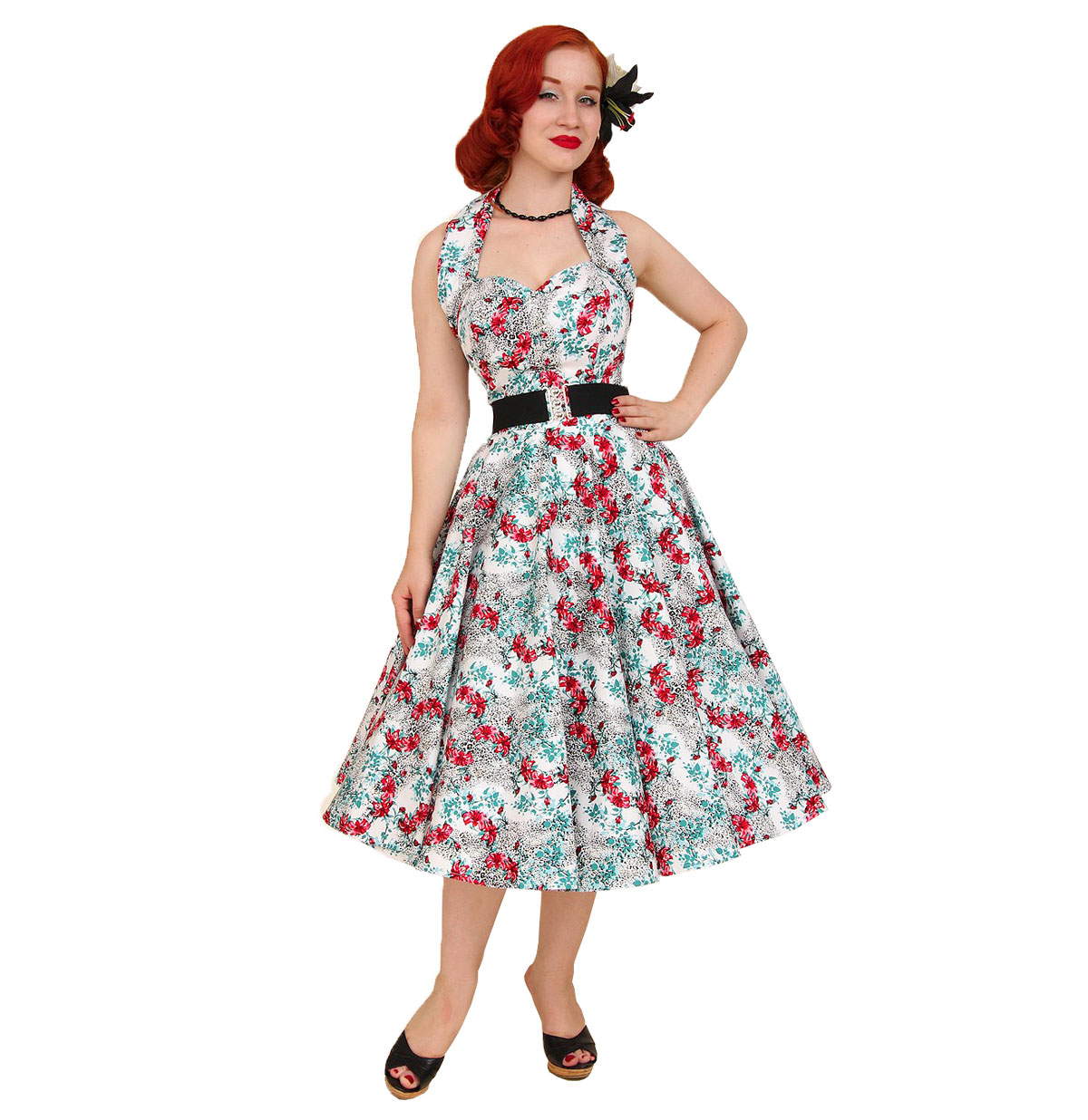 Leopard Lily Dress -42 (NL)/ 16 (UK) | 21% korting | Vivien of Holloway