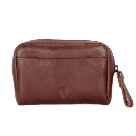 Leren Portemonnee/ sleutel etui Irwin Brown | Spikes & Sparrow