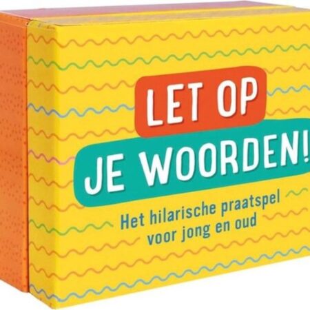 Let Op Je Woorden! - Doos Met Kaarten | Deltas
