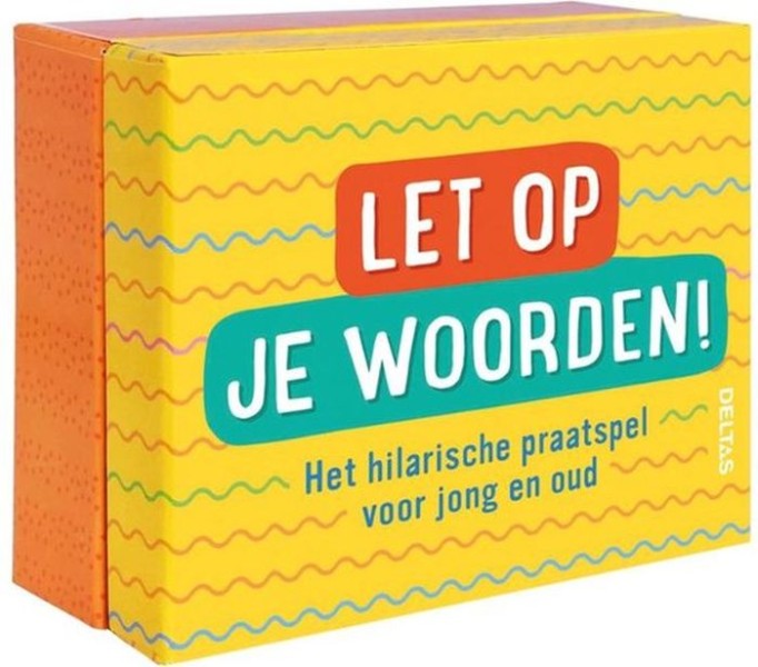 Let Op Je Woorden! - Doos Met Kaarten | Deltas