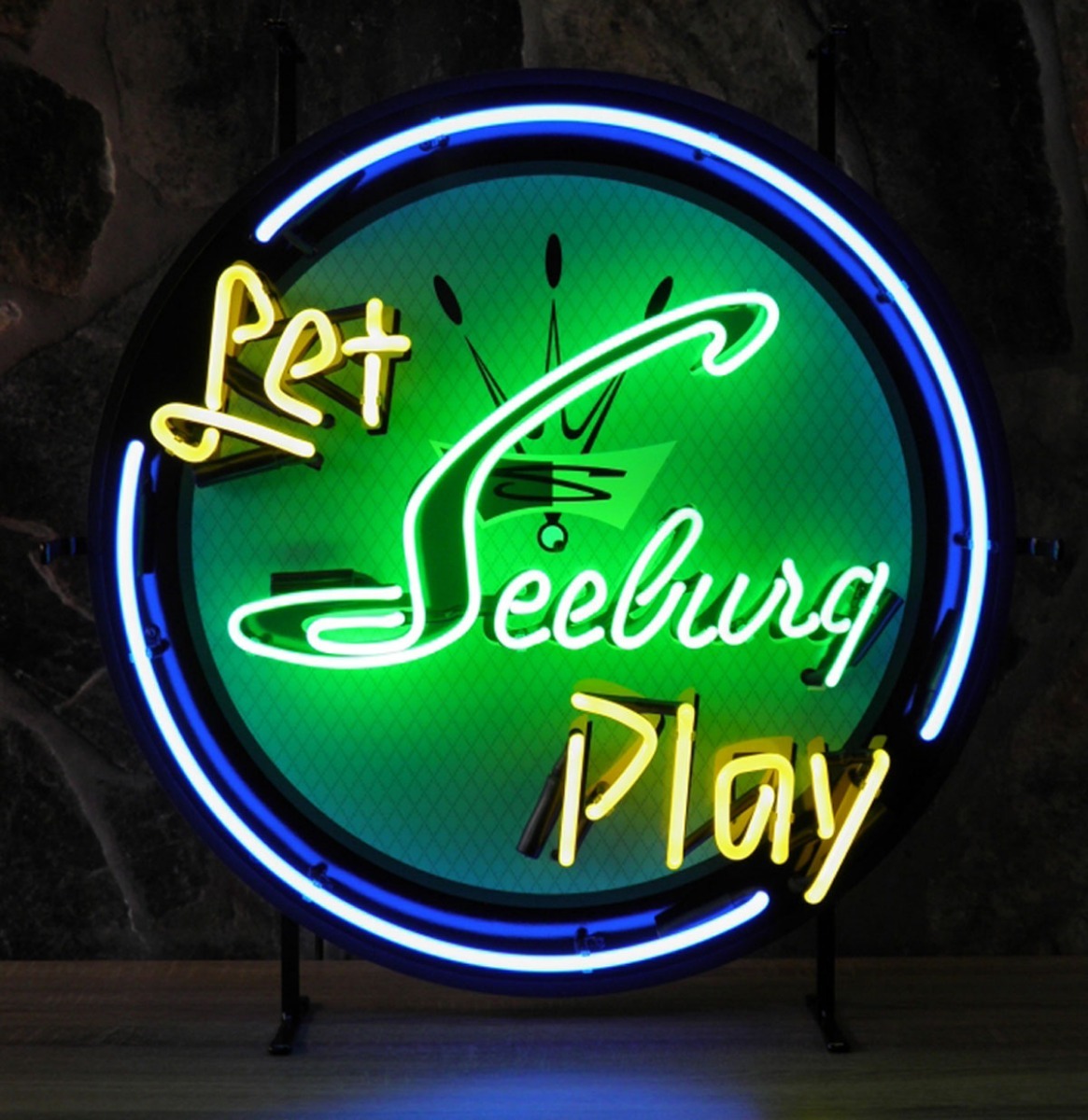 Let Seeburg Play Neon Verlichting 65 cm - Groen