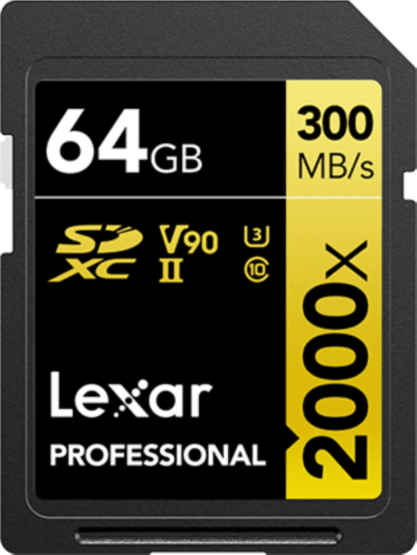 Lexar PRO Gold 64GB SDXC