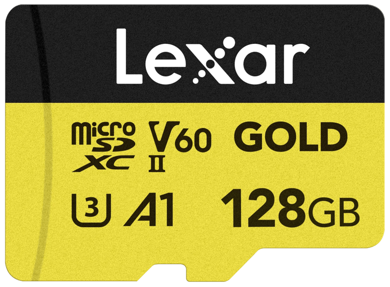 Lexar Professional MicroSDXC GOLD 128GB 100MB/s