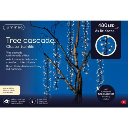 Lichtgordijn voor boom 480LED 200cm | Lumineo