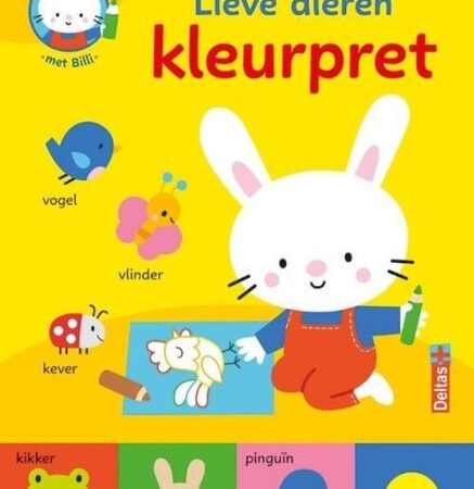 Lieve Dieren Kleurpret - Spelen En Leren Met Billi | Deltas