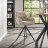 LifestyleFurn Draaibare Barstoel 'Kristee' Chenille