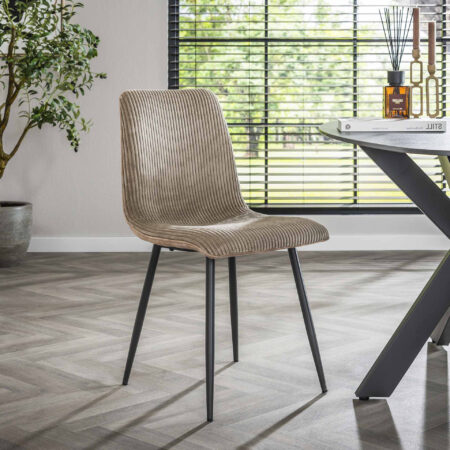 LifestyleFurn Eetkamerstoel 'Salim' Rib
