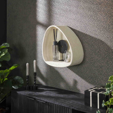 LifestyleFurn Wandplank 'Candiss' Marmer