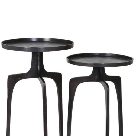 Light & Living Bijzettafel 'Pano' Set van 2 stuks