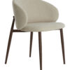 Light & Living Eetkamerstoel 'Aluko' kleur Crème | Light & Living