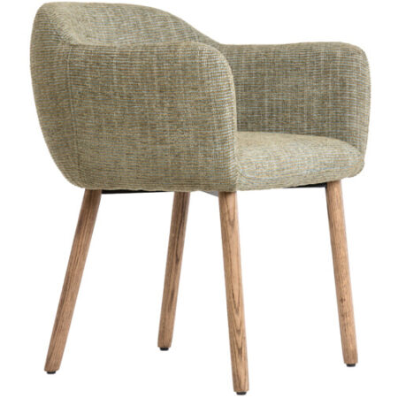 Light & Living Eetkamerstoel 'Blaine' kleur Groen | Light & Living