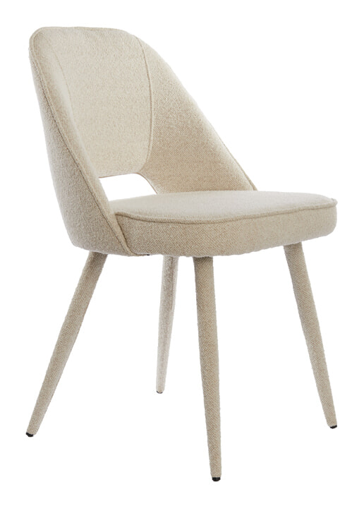 Light & Living Eetkamerstoel 'Djeslin' kleur Beige | Light & Living