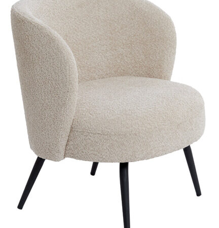 Light & Living Fauteuil 'Dieyda' Bouclé