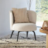 Light & Living Fauteuil 'Dieyda' Bouclé